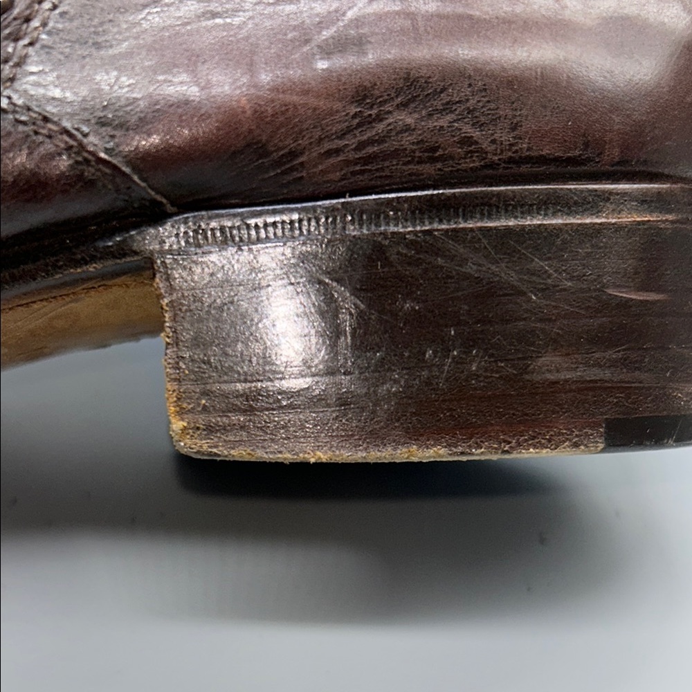 Church’s side zip Brown Leather Boots Made in Italy - Picture 14 of 15